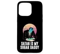 Satan is My Sugar Daddy Diable et Enfer Coque pour iPhone 15 Pro Max