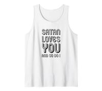 Satan t'aime et Moi Aussi Débardeur