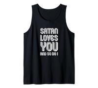 Satan t'aime et Moi Aussi Débardeur