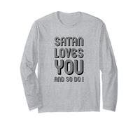 Satan t'aime et Moi Aussi Manche Longue