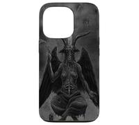 Satanic Goat Baphomet Occulte Pagan Black Magic Goth Lucifer Coque pour iPhone 13 Pro