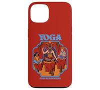 Satanic Yoga Sarcastic Retro Vintage Funny Adult Humor Coque pour iPhone 13