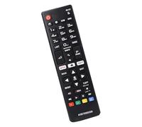 Satargo Télécommande universelle AKB75095308, compatible avec TV LG, avec boutons Netflix et Amazon