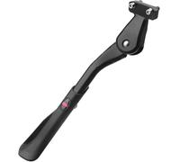 Sataway Béquille de vélo en alliage d'aluminium, support arrière, hauteur réglable, noir, 35,1 x 4,6 x 5,8 cm, convient pour les vélos de 24 à 29 pouces, vélos électriques, vélos à gros pneus,