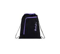 satch Besace de Sport Sac de Sport pour Filles et garçons avec Poche zippée, 12 litres, fixable sur Les Sacs à Dos Purple Phantom - Black