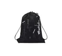 satch Besace de sport Sac de sport pour filles et garçons avec poche zippée, 12 litres, fixable sur les sacs à dos Ninja Matrix - Black
