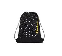 satch Besace de sport Sac de sport pour filles et garçons avec poche zippée, 12 litres, fixable sur les sacs à dos Lazy Daisy - Black