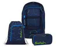 satch Ensemble sac à dos d'écolier 3 pièces avec trousse et sac de sport