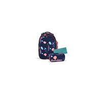 satch Match Bundle Ergonomique, 3 pièces, Extensible jusqu'à 35 litres, Poche Avant supplémentaire