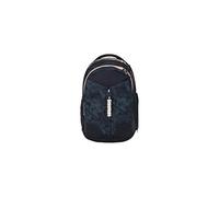satch Match Midnight Jungle - Bleu | Ergonomique, extensible jusqu'à 35 L, robuste avec poche avant supplémentaire pour une organisation optimale