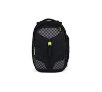 satch Match Sac à Dos Scolaire à partir de la 5e, Ergonomique, Extensible à 35 L, Robuste, Poche Avant supplémentaire Dark Skate - Black