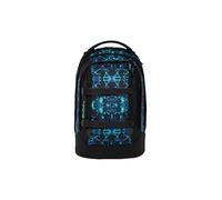 satch Pack Sac à Dos Ergonomique, 30 L de capacité, Stable, Organisation optimale Caleido Blue - Black