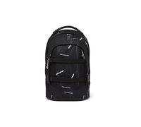 satch Sac à dos d'écolier à partir de 5e classe ergonomique de 30 l d'espace de rangement stable, Ninja Matrix - Noir, Taille unique, Sac à dos d'écolier