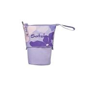 satch Pencil Slider extra large avec compartiment séparateur, compartiment zippé, porte-stylo, équerre, fenêtre de visualisation pour emploi du temps, Lilac Blossom - Violet, Taille unique, Pencil