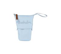 satch Pencil Slider Nordic Ice Blue - Bleu Clair | Trousse avec porte-stylos à poser, 3 compartiments, poche secrète et matériaux recyclés pour un rangement pratique