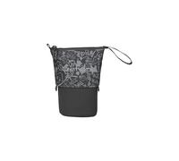 Satch Pencil Slider Slider extra large avec compartiment de séparation, compartiment zippé, porte-stylo, équerre, fenêtre de visualisation pour emploi du temps