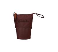 satch Pencil Slider Slider extra large avec compartiment de séparation, compartiment zippé, porte-stylo, équerre, fenêtre de visualisation pour emploi du temps, rubis nordique, baie