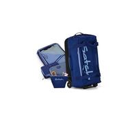 satch Quest Travel Bag Set Confortable, Robuste, avec poignées de Transport et roulettes Jet Blue - Bleu
