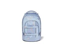 satch Sac à dos d'écolier à partir de 5e classe ergonomique de 30 l d'espace de rangement stable, Bleu vif, bleu clair, Taille unique, Sac à dos d'écolier