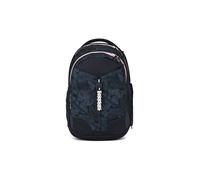 satch match à partir de la 5e, ergonomique, capacité de 35 L, stable, ultra-organisé Midnight Jungle - Bleu