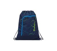 satch Besace de sport Sac de sport pour filles et garçons avec poche zippée, 12 litres, fixable sur les sacs à dos Blue Tech - Bleu Foncé