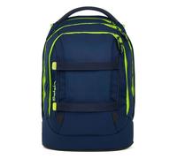 satch Sac d'école bleu foncé jaune fluo pour fille et garçon - Pack Toxic Yellow 306522