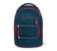 Satch – Sac à dos d'école unisexe pour enfants – Pink Phantom - Bleu pétrole – Taille unique