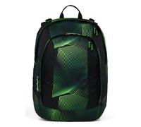 satch Sac d'école vert clair noir pour fille et garçon - Air Seismic Green 306562