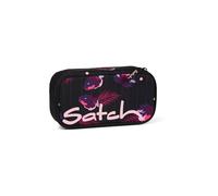 Satch Trousse Bsc – polyester recyclé, très grande, séparateur, poche zippée – Noir Homme
