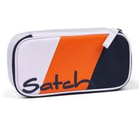 satch Trousse très grand avec séparateur, poche zippée, porte-stylos, emplacement pour équerre, fenêtre pour emploi du temps
