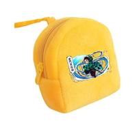 Satdflie Anime démon Tueur Monnaie Sac à Monnaie, pouche à Fermeture éclaire en Peluche Mini Monnaie Portefeuille, Porte-clé Casques Sacs de Stockage, Cadeau pour garçon et Filles Noël, style/13