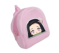Satdflie Anime démon Tueur Monnaie Sac à Monnaie, pouche à Fermeture éclaire en Peluche Mini Monnaie Portefeuille, Porte-clé Casques Sacs de Stockage, Cadeau pour garçon et Filles Noël, style/15