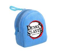 Satdflie Anime démon Tueur Monnaie Sac à Monnaie, pouche à Fermeture éclaire en Peluche Mini Monnaie Portefeuille, Porte-clé Casques Sacs de Stockage, Cadeau pour garçon et Filles Noël, Style/1