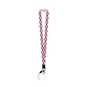 Satdflie Demon Slayer cartes d'identité lanyard clés de téléphone portable bretelles cordes suspendues Cosplay cadeau pour hommes femmes, marchandise idéale pour les fans Noël, Nezuko Kamado