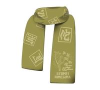 Satdflie Demon Slayer écharpe chaude pour hommes femmes hiver/automne anime imprimé douce confortable unisex écharpes cosplay accessoires cadeau pour les fans noël, style/10