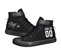 Satdflie Kpop Stray Kids Chaussures en Toile Sneakers Bang Chan Lee Connaissez ChangBin Han I.N Felix HyunJin Seungmin
