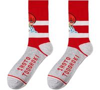 Satdflie My Hero Academia Mid-Calf Chaussettes 1 Paire pour Hommes Adolescents Kaksuki Bakugo Coton Figures Imprimées Chaussettes Anime Fans Cadeaux, Une Taille, Style/5