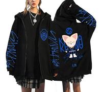 Satdflie StrayKids Fermeture éclair Sweat SKZ Karma Jacket BangChan Lee Connaître Changbin Hyunjin Han Felix Seungmin I.N Lâche Y2K Streetwear Harajuk Sweatshirt Tops, Couleur/1, S