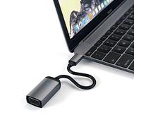 Satechi ST-TCVGAM - Adaptateur vidéo - 24 pin USB-C mâle pour HD-15 (VGA) femelle - 20.3 cm - gris sidéral - support 1080p