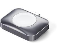 SATECHI Chargeur Apple Watch Portable 2 en 1 USB-C et Chargeur sans Fil AirPods 1/2/3/Pro/4 (ANC), Chargeur de Voyage Apple Watch Double Face pour Série 10-2 et SE et Apple Watch Ultra 1/2