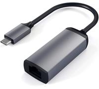 SATECHI Adaptateur Ethernet Gigabit USB-C, Gris Sidéral | 10/100/1000Mbps, design compact en aluminium, plug-and-play, pour MacBook Air/Pro, PC portables Windows, iPad et iPhone
