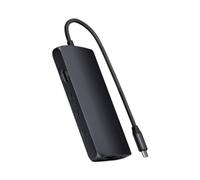 Satechi Adaptateur Multiports avec 4 Ports USB-C vers Ethernet V3 Noir