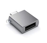 Satechi Adaptateur USB 3.0 Type C vers USB 3.0 Femelle Gris
