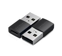 Satechi Adaptateur USB-A vers USB-C, Pack de 2, 10Gbps, Charge 15W