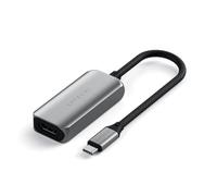 Satechi Adaptateur USB C vers HDMI, 8K@60Hz et 4K@120Hz, USB-C vers HDMI, HDR, Compatible avec Thunderbolt 3/4 pour MacBook Air/Pro/Neo, iPad, iPhone 17 16 15, Chromebook, ThinkPad & Plus