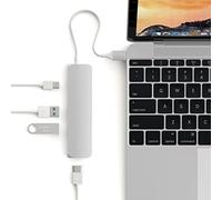 Satechi Aluminium Type-C Slim Mullti-Port Adapter 4K Argent USB-C 4 en 1