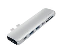 Satechi Aluminum Type-C Pro Hub Adapter - Station d'accueil - USB-C / Thunderbolt 3 - HDMI