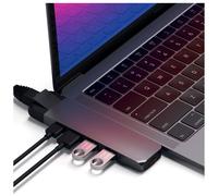 Satechi Aluminum Type-C Pro Hub with Ethernet - Station d'accueil - USB-C - 1GbE