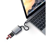 Satechi Aluminum Type-C UHS-II Micro/SD Card Reader space grey