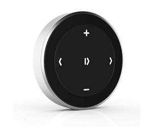 SATECHI Bouton Multimédia Bluetooth avec Fixation pour Volant | Fixation pour volant, contrôle multimédia sans fil, pour MacBook, iPad, Mac Mini, iMac et plus